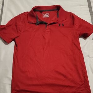 Under Armour Men's Bold Red Polo